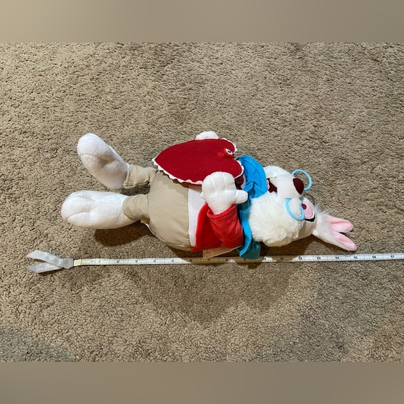Disney Store Alice in Wonderland White Rabbit Plush Valentines Day Heart Stuffed - Picture 10 of 13